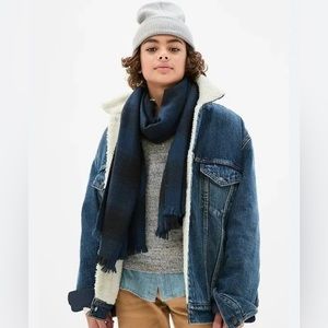 GAP Teens, Denim Boy's Sherpa Lined Jean Jacket